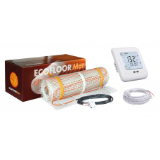 EcoFloor fűtőszőnyeg termosztáttal ( 160W/m2)  1,3 m2 - 210W